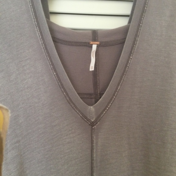 Free People hoodie top, Grey, XS - Picture 2 of 3